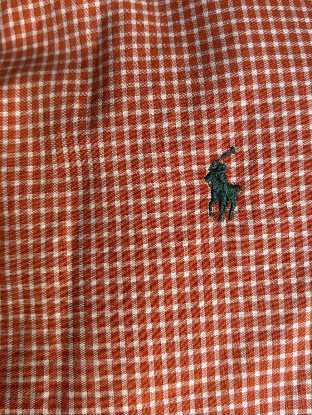 Reworked Ralph Lauren Ruffle Collar Button-Down Size L/XL - Picture 6 of 8